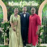 Mrinal Deshraj Instagram – ABUNDANCE OF BLESSINGS, HEALTH, LOVE AND EXCITEMENT TO SHRENU AND AKSHAY! ♥️
:
I know we missed the events of Baroda but I am thrilled to attend last night’s reception of Shrenu and Akshay. I am glad I got to meet everyone and I wish nothing but the best for this new chapter in my darling Shrenu and Akshay’s lives♥️
:
Styled by @krishi1606 
Outfit @gunninaa15official 
Accessories @rimayu07 
:
#reception #wedding#happiness #madeforeachother #happy #couple # love #friends #mreenaldeshraj #mreedaazle ♥️