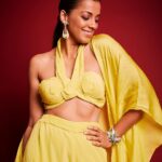 Mugdha Godse Instagram - The outing …. 🌹🌹🌹 Styled by @malkit_gill2697 with @sanjamkaur92 Wearing @kalkifashion Jewellery @ode_jewels @ascend.rohank Captured by @tridevsudevan Styling intern @tanushrreechopra_