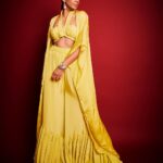 Mugdha Godse Instagram - The outing …. 🌹🌹🌹 Styled by @malkit_gill2697 with @sanjamkaur92 Wearing @kalkifashion Jewellery @ode_jewels @ascend.rohank Captured by @tridevsudevan Styling intern @tanushrreechopra_