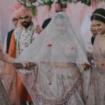 Mukti Mohan Instagram - My lil Golu is married 🥹 It feels like a piece of my heart went with you. I am so happy for you and @whokunalthakur 🙏🏻 Congratulations to my better half for finding her perfect match. May your life be blessed with happiness and bliss ✨ I will miss you terribly 🌸 @muktimohan My partner in everything 😎 📷 @themadeinheaven