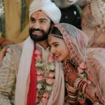 Mukti Mohan Instagram - Wah Wah Ramji Jodi Kya Banai - Bhaiya aur Bhabhi ko Badhai ho Badhai 💕 Blessed to have witnessed the divine union of these 2 beautiful souls. ♾️ My dream was to have a sister, and it’s finally come true ! Welcome to our madhouse family Bhabhi @muktimohan Let’s be partners in crime for life 😎 Nitin & I wish you both from the bottom of our hearts that the love you have for each other grows by leaps and bounds and you build beautiful memories together. We love you guys immensely ❤️ 🥂 Captured by @themadeinheaven #KunalKoMiliMukti