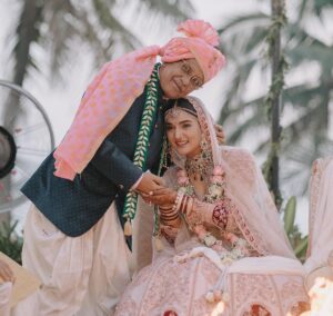 Mukti Mohan Instagram - “त्वयि सम्प्रेक्ष्य भगवान्स्त्वया हि विवाह्यते।”

In you, I find my divine connection; with you, my union is destined.

Grateful for the blessings bestowed by god, family and  friends. Our families are ecstatic and seek your blessings for our journey forward as Husband and Wife 💑💫 

#KunalKoMiliMukti