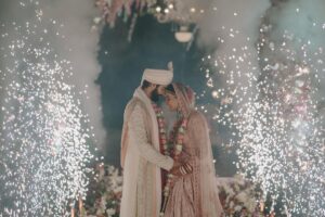 Mukti Mohan Instagram - “त्वयि सम्प्रेक्ष्य भगवान्स्त्वया हि विवाह्यते।”

In you, I find my divine connection; with you, my union is destined.

Grateful for the blessings bestowed by god, family and  friends. Our families are ecstatic and seek your blessings for our journey forward as Husband and Wife 💑💫 

#KunalKoMiliMukti