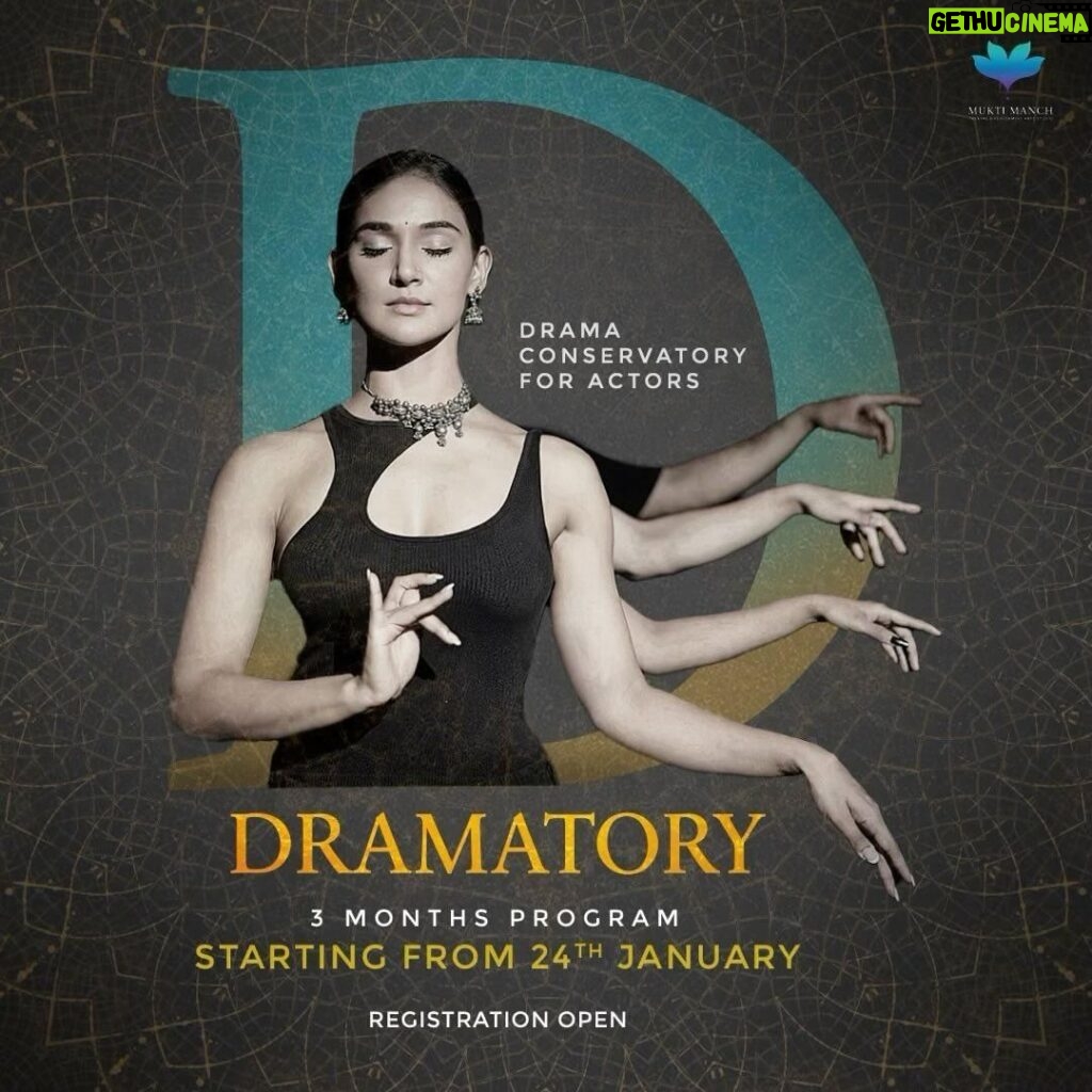 Mukti Mohan Instagram - Our program is a cradle of artistic evolution. With limited spots, we ensure a personalized and impactful learning experience. Mukti Manch unveils the door to your dreams-transform your passion into an extraordinary journey through Dramatory. Embrace your “inner performer” and let your artistic odyssey commence. Students will build a strong foundation in acting, studying techniques rooted in the theater, but applied to screen acting as well. Students participate in a broad array of core acting classes that introduce them to finding the “Abhinetra” within, while simultaneously training their instrument to do the kind of technical, emotional, and physical work necessary for translating stories into reality. + Students will gain confidence working live on stage as well as finding easy access to perform in front of the camera. Dramatory | Drama Conservatory for Actors | carefully crafted for aspiring actors ready to embark on a professional voyage. Guided by seasoned and passionate theatre practitioners, our 3-month module immerses you for 12 weeks, 9 hours each day which is 540 hours of training with the series of weekly ALW (Application Lab Work). Our Drama conservatory is a certification course which culminates into a presentation called “Darpan” The new batch starts on 24th January’24 Contact: +917021689901 / +918454872758 or Visit our website to know more. (Link in bio)