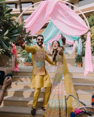 Mukti Mohan Instagram - 🤍✨

Captured by @themadeinheaven 
Styled by @shreyandurjastyle @shrey_vaishnav_ @urja__amin 

Outfits : Custom @kalkifashion 

Mukti : 
Jewellery @tonoto.in 
Shoes @fizzygoblet 
Hair @dwyessh_hairwizard @aaliyahussainhairmakeupcreator 
Make up @ritickasjalan 

Host: @djhimanisingh 

Kunal : 
Shoes @nauvab.co 
HMU @nayanhair