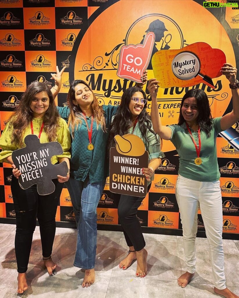 Nakshathra Nagesh Instagram - We won medals 🥳❤️ #mygirls #gogreen