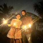 Nakshathra Nagesh Instagram – #deepavali2023 
Mandatory Diwali picture! ⭐️
My light and my happiness ❤️

#NakshufoundherRagha