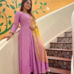 Nakshathra Nagesh Instagram – The lilac anarkali that made all heads turn! 

Thank you @tag_a_clothing_brand for such prompt delivery ❤️ the best stop for anarkali hands down! 

#WhatNakshuWore #Deepavali2023 Paati Veedu