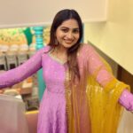 Nakshathra Nagesh Instagram – The lilac anarkali that made all heads turn! 

Thank you @tag_a_clothing_brand for such prompt delivery ❤️ the best stop for anarkali hands down! 

#WhatNakshuWore #Deepavali2023 Paati Veedu