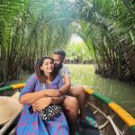 Nakshathra Nagesh Instagram – The most beautiful and entertaining boat ride with the most beautiful and entertaining person! #meandmine #NRinVietnam #NakshuFoundHerRagha Coconut Forest , Hoi An