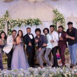 Nakshatra Murthy Instagram - Having these amazing friends with good heart and happy tears around me on my big day ❤️ . @_bharath_jacob_ from Lkg till this day , we could never imagine the journey we have come through….. your my family And the journey will continue 🧿 & @hariii_vishnuu @sam_ronaldo_ . #wedding #friendshipgoals