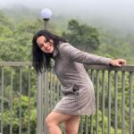 Nakshatra Murthy Instagram – My soul longs for deep forest greens 🌳 , grey laced sky …foggy wisps travelling by . 
…..
Happy soul 🧿☔️ 
Shot by my husband @vijayviruz 😘 
……….
#nature #mist #fog  #cynefin #nakshatramurthy Wild Planet -Bana Heights