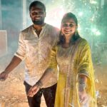 Nakshatra Murthy Instagram - Most beautiful diwali 🪔 🧿 With @vijayviruz 🦌