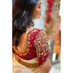 Nakshatra Murthy Instagram - "Glamour Woven in Threads: Discover Your Perfect Blouse at Our Store!" Elevate your style with a jewel blouse featuring Zardosi embroidery, accompanied by pure silver jewelry with 24-carat gold plated hangings. Muse - @nakshatra.murthy 📍Annanagar- +919962773789 📍Adyar- +919176595008 #dsignd #dsigndstudio #jeevithasakthivel #zardosiembroidery #jewelblouse #nakshatramurthy DsignD