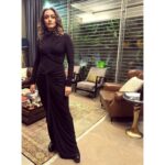 Namrata Shirodkar Instagram - Sometimes, in my not so favourite colour! #BlackIsBeautiful 🖤