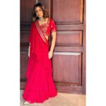 Namrata Shirodkar Instagram - In the fabric of tradition, I find my style. ❤️ @theartbeatsalon @gopivaiddesigns @store.niam