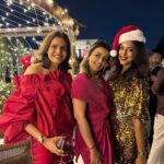 Namrata Shirodkar Instagram - Yule find me at the party!! 🎄 Great food, good music and some lovely people. Thank you @sabina.xavier for a wonderful evening!! Merry Xmas ❄️ #Christmas2023