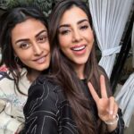 Namrata Shirodkar Instagram - Lunching with my girls 🩷 filled with laughter, good food and great company! And loving the new brows by my good friend @browsbysuman