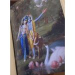 Namrata Shirodkar Instagram - Had the pleasure of visiting the Iskcon temple in Attapur yesterday—a sublime experience that felt like a journey through time... To a time my grandparents would narrate magical tales from Ramayana and Mahabharata. Blessed to receive the Krishna Art Book, one among the 3000 copies worldwide. A book that narrates the story of Lord Krishna. Krishna Art Book unfolds Lord Krishna's journey from appearance to disappearance, termed a "window to the spiritual world" by Bhaktivendanta Swami Srila Prabhupada. With 100+ chapters, it covers Krishna's transition from childhood to adulthood, his departure to Mathura to kill Kamsa and bring an end to his Braj Lila followed by his adventures in Dwarka. I want to thank everyone at @iskconattapur_hyderabad for giving me this wonderful gift of knowledge and wisdom which I will pass on to my children 🙏🙏🙏 Jai Sri Krishna @travellingsankirtanparty