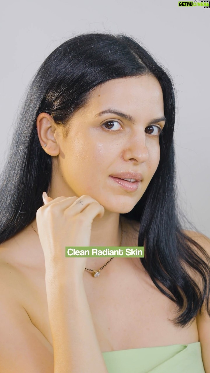 Natasa Stankovic Instagram - Break the Cycle of harmful chemicals and say hello to radiant skin! Loved trying out @naturedermaofficial - India’s 1st barrier-boosting active skincare range. From the exfoliating foaming cleanser to the brightening vitamin C serum, and the soothing moisturizer, each product is crafted with care that solves your skin problems while strengthening your skin barrier. Avail an additional 10% discount only on Amazon.com on the entire range from Nature Derma. Hurry! #NatureDerma #NatureDermaIndia #bioomeboost #natural #microbiome #Activeingredients #skincare #skincareactives #skincareroutine #ResultsWithResponsibility #breakthecycle