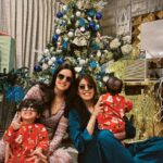 Natasa Stankovic Instagram - What our Christmas party looked like! Merry Christmas from us 🎄✨💙 #christmaspyjamaparty 🤪