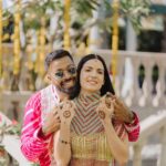 Natasa Stankovic Instagram – Painted in love 💛 Raffles Udaipur