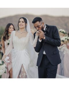 Natasa Stankovic Instagram - We celebrated Valentine’s Day on this island of love by renewing the vows we took three years ago. We are truly blessed to have our family and friends with us to celebrate our love ❤️ Raffles Udaipur