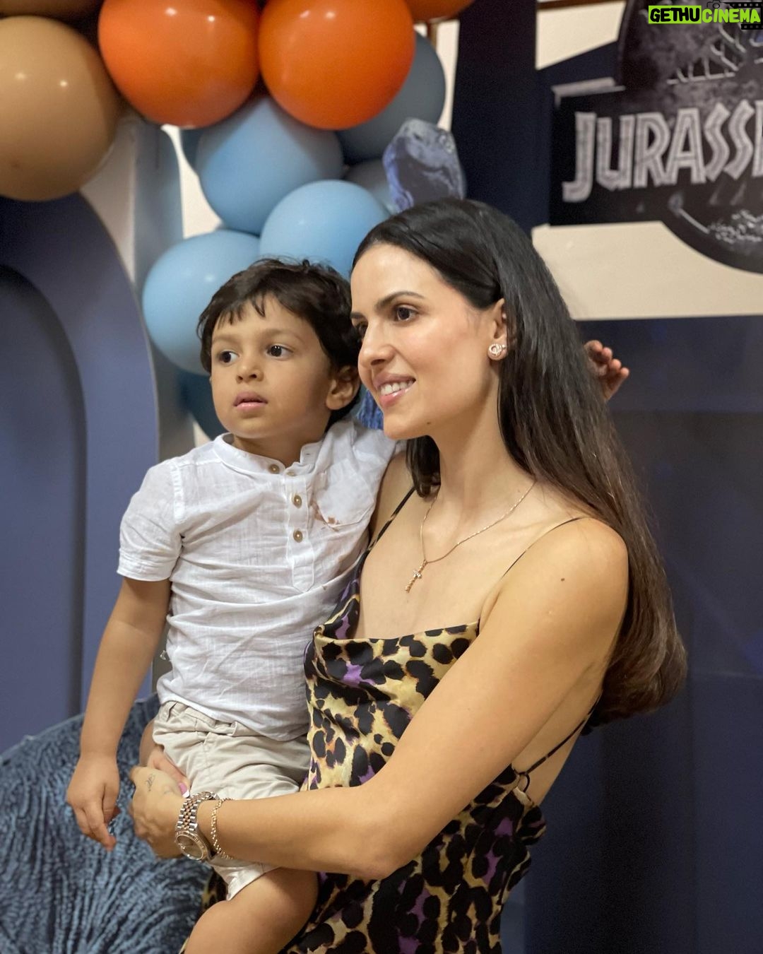 Natasa Stankovic Instagram - Agu turns 2 ❤️ 🦖🦕