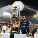 Natasa Stankovic Instagram - What a night! What a win 🏆 We love you @hardikpandya93 ❤️ you deserve this and much more! ✨ #proud #champions Congratulations team you all were amazing 🤩 🏆❤️💪🏼 @gujarat_titans