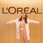 Navya Naveli Nanda Instagram - Transform your hair game with the Extraordinary Oil Smooth Serum, enriched with essential oils, ensures exceptional shine and frizz free hair 💫♥️