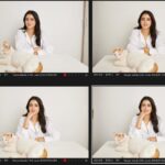 Navya Naveli Nanda Instagram - The Studio Cat & Me 🐱❤️ @rohanshrestha
