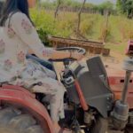 Navya Naveli Nanda Instagram - Ganeshpura, Gujarat 🌿🚜♥️