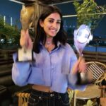 Navya Naveli Nanda Instagram - Thank you for all the love you have given to What The Hell Navya! ❤️🎙️ India Audio Awards with the best team @ivmpodcasts 👕: @alliaalrufai