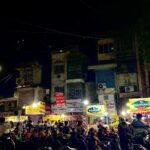 Navya Naveli Nanda Instagram - Old Town Ahmedabad by night 🌙 Manek Chowk