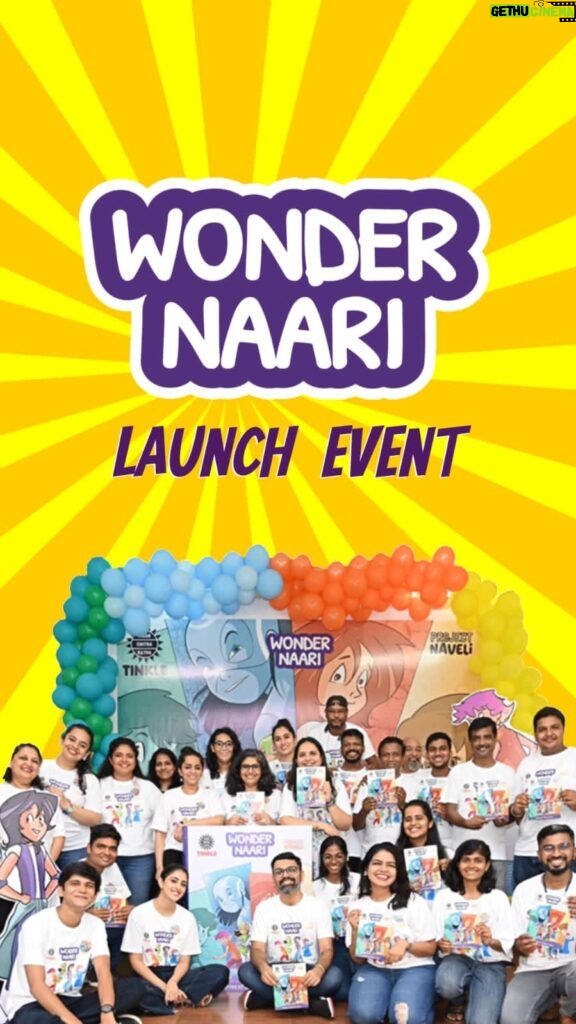 Navya Naveli Nanda Instagram - A very special day with @tinklecomicsstudio ♥️ Bringing to life our WONDER-NAARI comic! It’s now available on the Tinkle App, go read now 🙌🏼