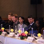 Navya Naveli Nanda Instagram - @raisinaofficial Young Fellows 2023! 🙏🏻 #G20 📷: @amanphotographer__ Delhi, India
