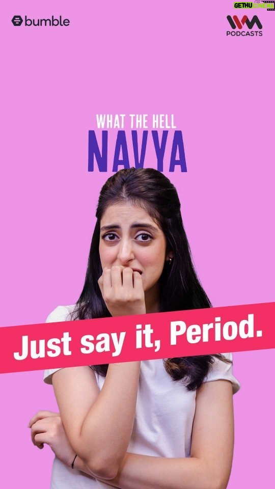 Navya Naveli Nanda Instagram - Periods and reproductive health in general is the least talked about. So much so that we don't even say the word 'Period' out loud. π Listen to Navya ask her co-hosts what they've used instead of the word period. π
π§ And tell us about your experiences of not being able to talk about your bodies in peace! Empowered by @bumble_india #IVMPodcasts #WhatTheHellNavya #Biology #BlessedButBiased