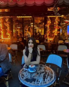 Navya Naveli Nanda Instagram - ☕️ @lorealparis Paris, France