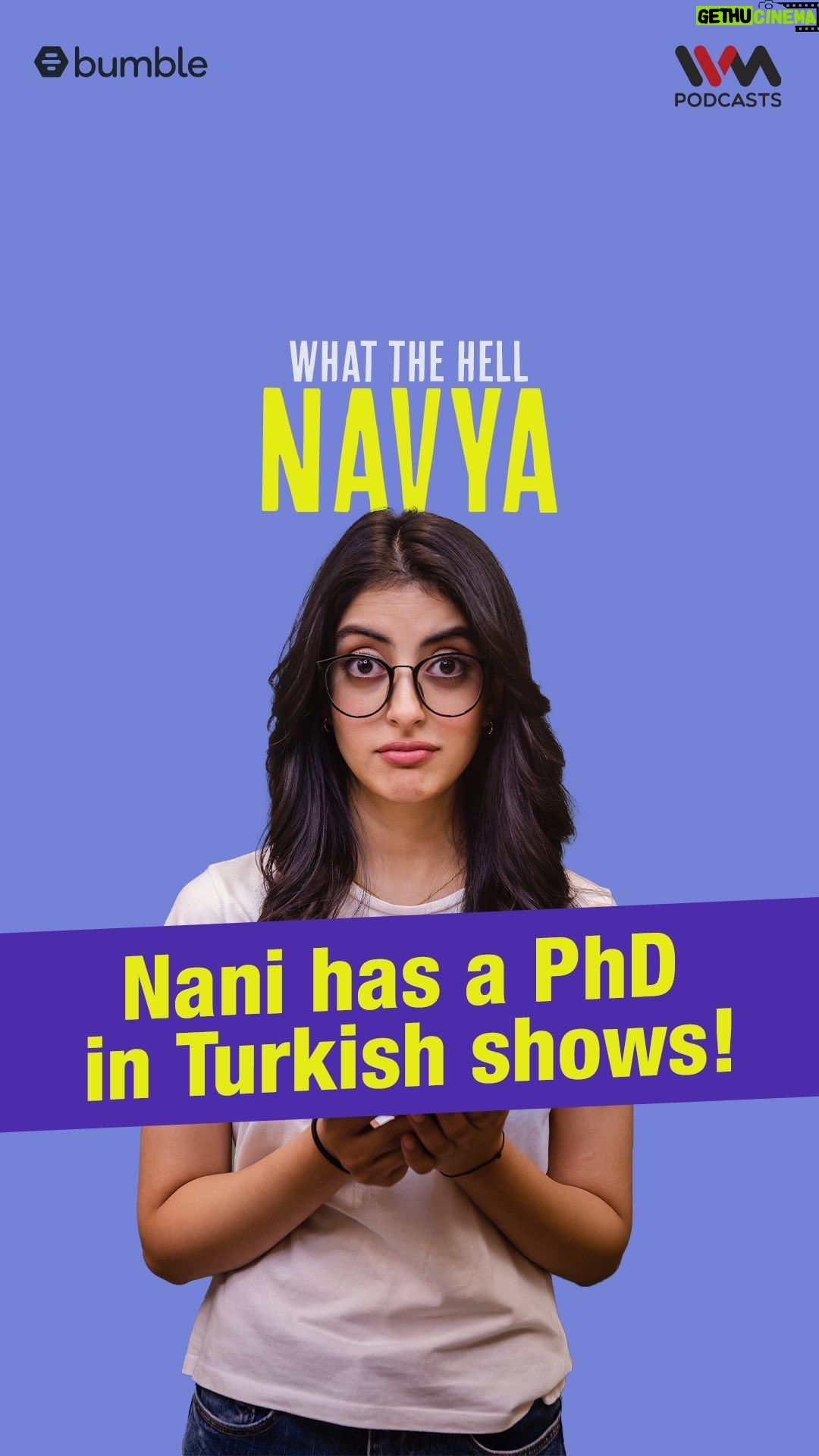 Navya Naveli Nanda Instagram - Binge watching a good show can really turn your day around. Whether it’s alternate reality or familiar territory, comfort TV is our cup of tea. 📺 Tune in to ‘Content in Comfort’ on IVM Podcasts or any other preferred audio streaming platforms. 🎧 . #IVMPodcasts #WhatTheHellNavya #ContentInComfort