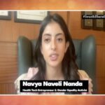Navya Naveli Nanda Instagram - Honoured to be apart of this @ndtv Independence Day special episode Saluting Bharat Ki ‘ASHA’ 🇮🇳 #BanegaSwasthIndia #SwasthBharatSampannBharat To watch, tune in on 15th August at 7pm (IST) on NDTV Network and ndtv.com/swasthindia