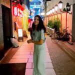 Navya Naveli Nanda Instagram - a hidden alley somewhere in Ōsaka. . . 🎌 法善寺横丁喝鈍 Hozenji Yokocho Katsudon