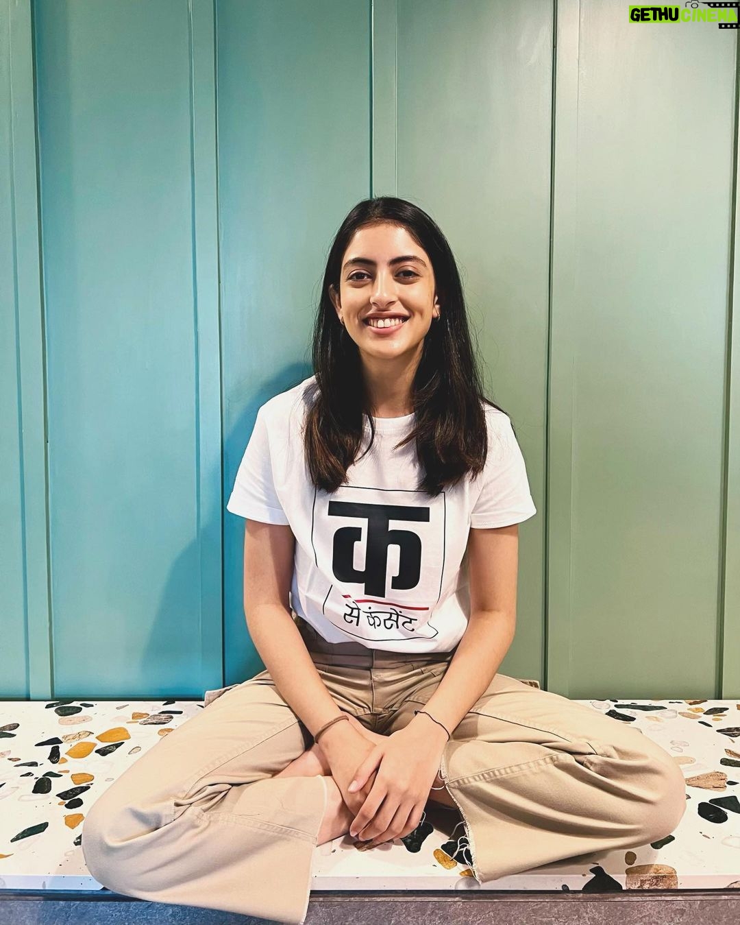 Navya Naveli Nanda Instagram - क से … ? Consent. Use it. Ask for it ✌🏼