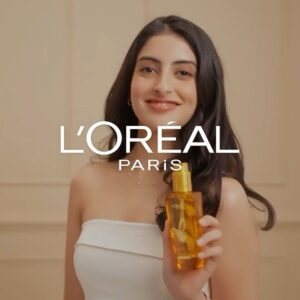 Navya Naveli Nanda Instagram - The L’Oréal Paris Extraordinary Oil Serum is my secret to a good-hair day! ✨ Enjoy soft, shiny, frizz-free hair everyday!