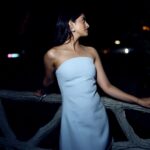 Navya Naveli Nanda Instagram - A night with @lorealparis 💫 📷: @shakeelbinafzal Styled by: @alliaalrufai @shubhangini_gupta Wearing: @safiyaa_official @stevemaddenindia @iblamebeads HMU: @clotildehairstylist Paris, France