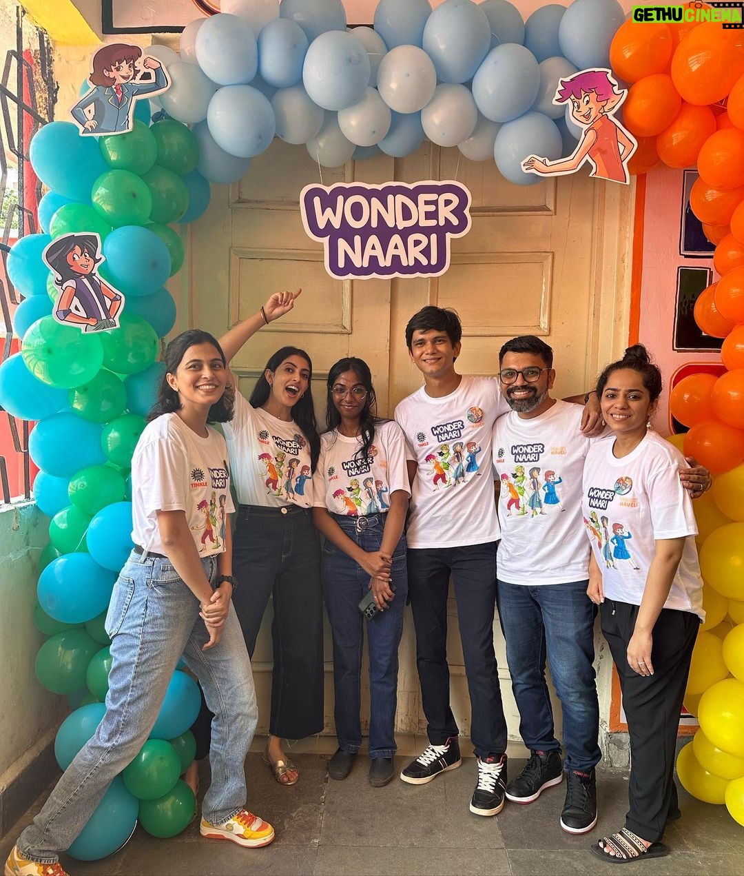 Navya Naveli Nanda Instagram - WONDER-NAARI is here! ♥️ @tinklecomicsstudio and I just launched our comic book together. Stories featuring entrepreneurship, mental health, legal awareness and education 🙌🏼 The comic is available to read on the Tinkle App! Go check it out 🙏🏻