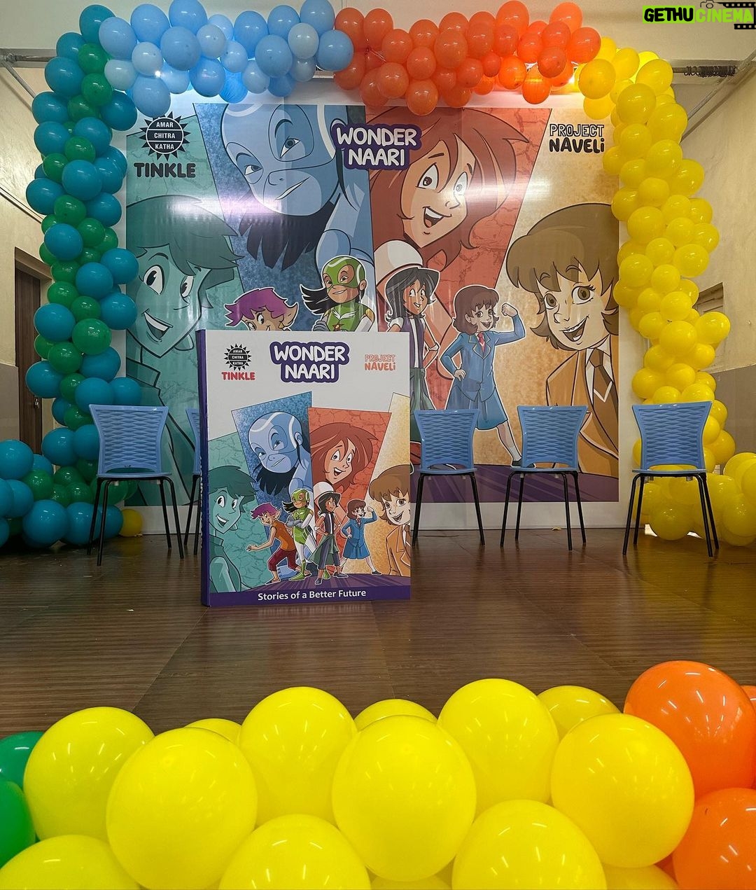 Navya Naveli Nanda Instagram - WONDER-NAARI is here! ♥️ @tinklecomicsstudio and I just launched our comic book together. Stories featuring entrepreneurship, mental health, legal awareness and education 🙌🏼 The comic is available to read on the Tinkle App! Go check it out 🙏🏻