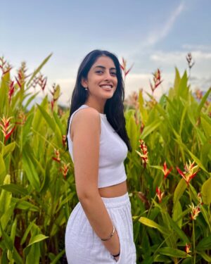 Navya Naveli Nanda Instagram - when the moment is… 💛🌷