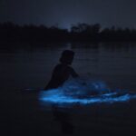 Nidhi Bhanushali Instagram - Fireflies of the Sea. Watch our latest episode to know more. Link in Bio. Mantra Surf Club - Surfing India