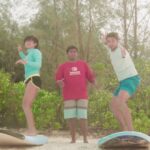 Nidhi Bhanushali Instagram - Have you always wanted to learn how to dance on the waves? Our New episode on #ByTheWave is a visual guide for everyone in India who wants to surf and has no clue about it just like we did when we started. Where to go? What does it look like? Is it safe? How long does it take? Where do i get my rash guard? Well, that one is easy - @thundermonkeysurfgear always! Etc, etc, etc. Get an answer to all your questions. Feel free to bomb to comments section if you have any doubts. @indiasurfguru patiently took us through this journey and by the end, we were surfers (hungry to learn more of course). Watch the new episode now for a second hand experience. Link in bio.