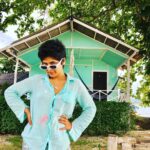 Nidhi Bhanushali Instagram - Painted this beautiful new house that I’m moving into but at what cost. RIP favourite shirt. Koh Phangan เกาะพะง้น